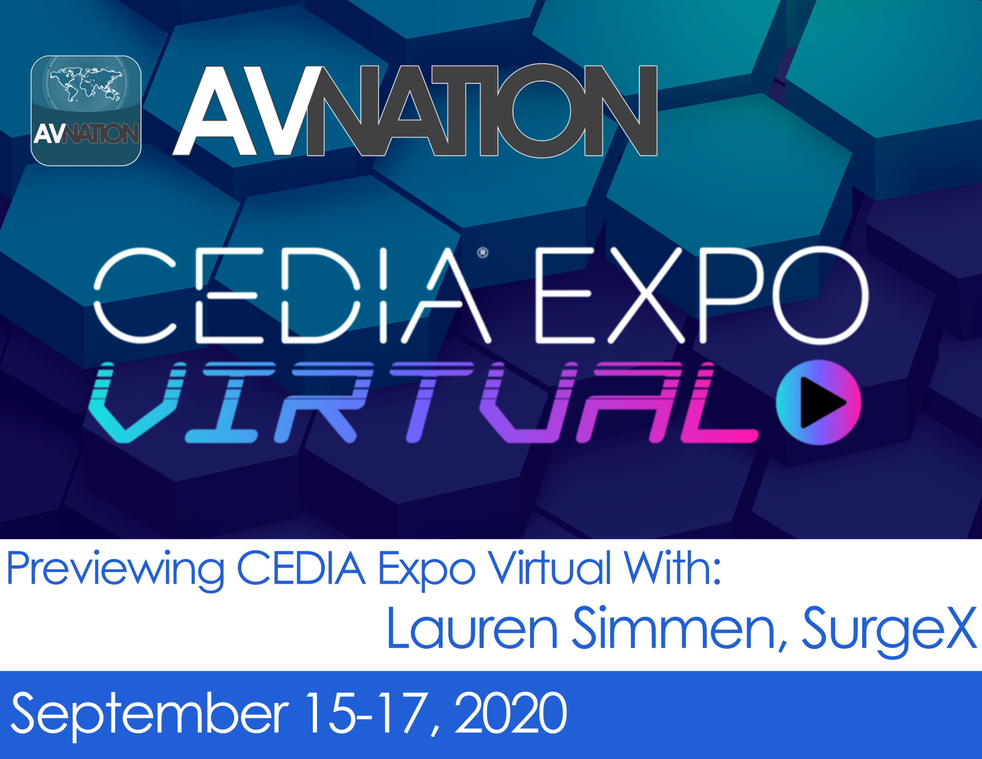 Previewing CEDIA Expo Virtual With SurgeX AVNation TV