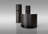 Theory Audio Design ic6-Bollard landscape loudspeakers